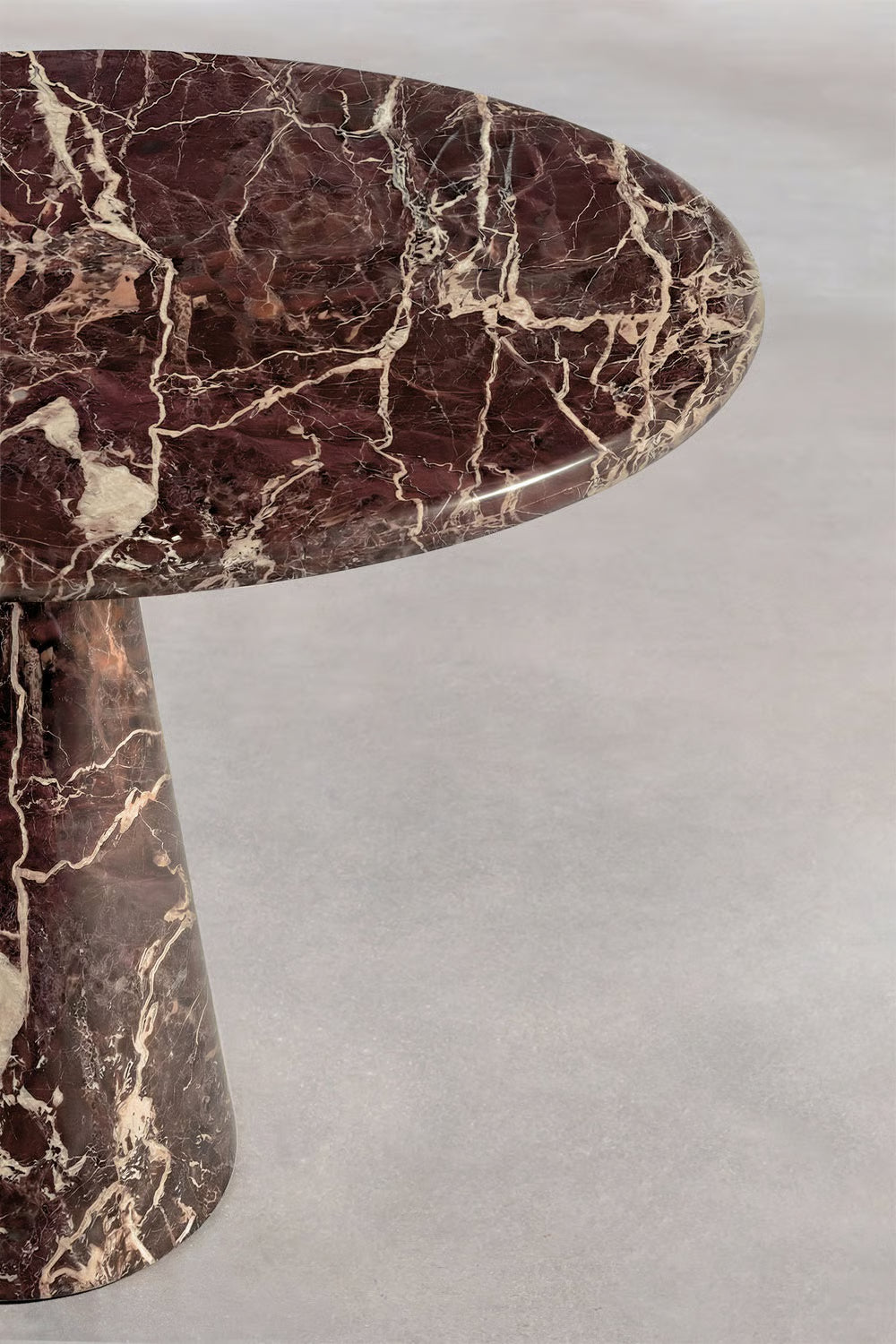 Table de salle à manger ronde Ø120 cm en marbre PAISANA